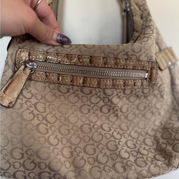 Guess Y2K Tabby Tan Shoulder Bag - Picture 6 of 8